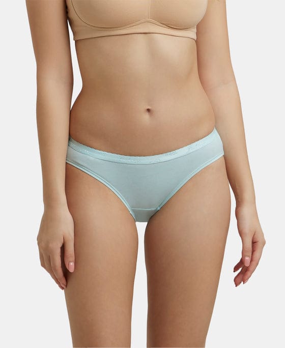 Jockey 1525 Women's Super Combed Cotton Bikini Panty | Soft & Comfortable Everyday Innerwear - View 2